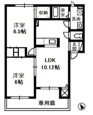 メゾンマルニ　Aの間取り