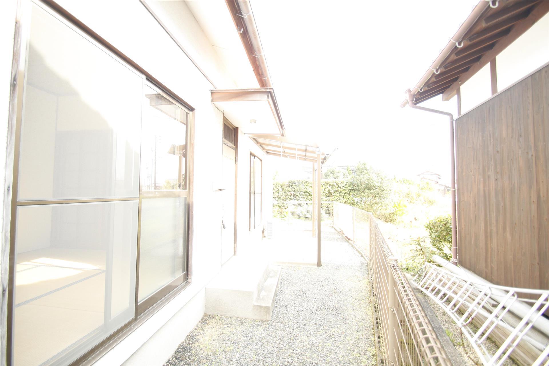 バルコニー　西側の和室