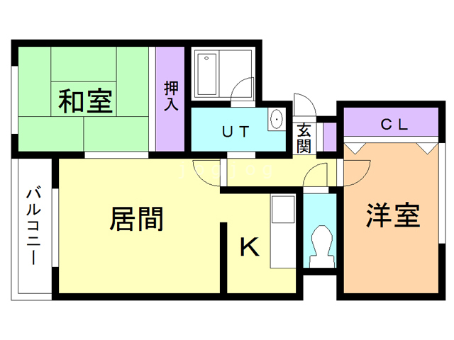 ガーデンハウスの間取り