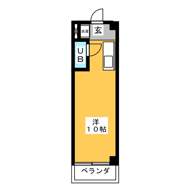 パリーマンションIIの間取り