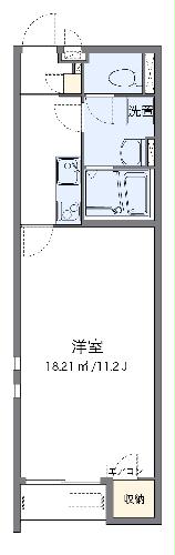 クレイノレガーレ長船の間取り