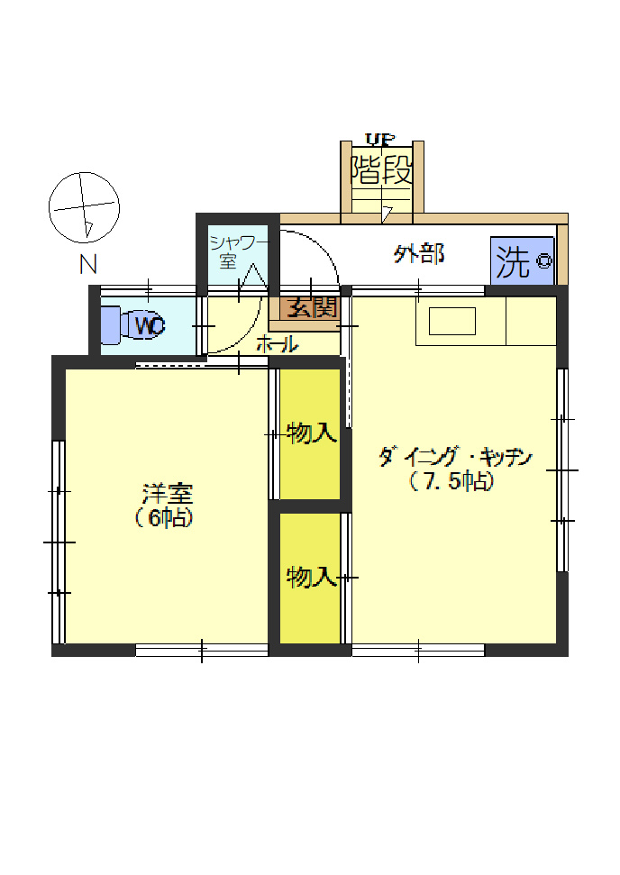 メゾン岡内の間取り