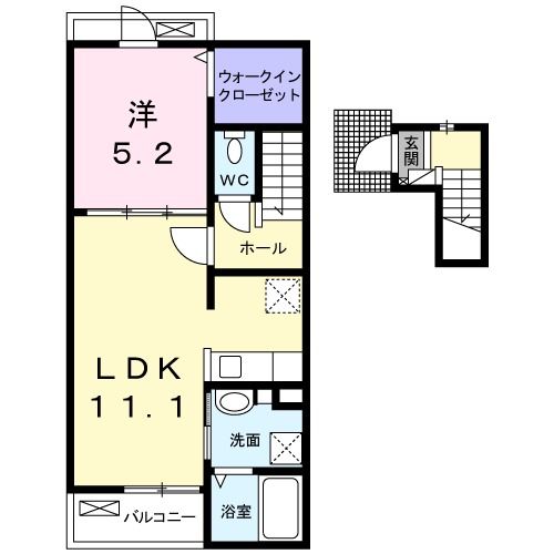 シュアーブの間取り