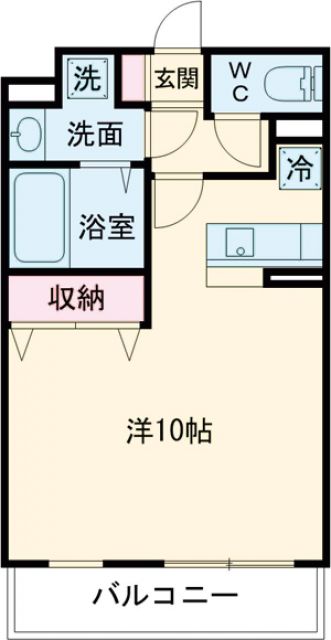 大島マンション2の間取り