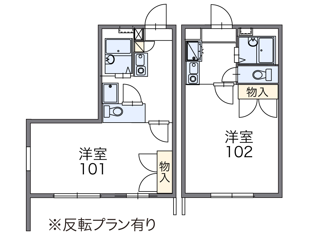 クレインの間取り