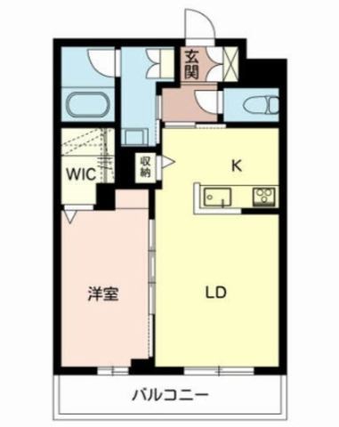 【姫路市阿保のマンションの間取り】