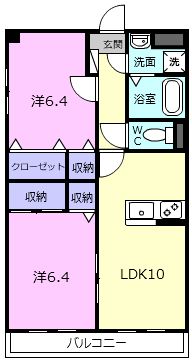 ルミエール名張駅前の間取り