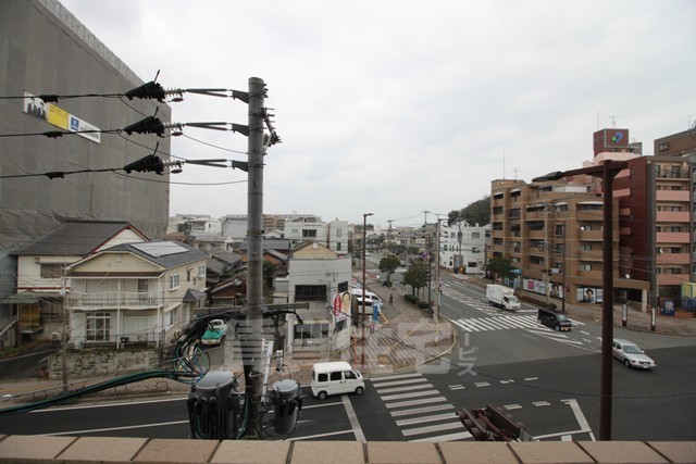 【福岡市西区姪の浜のマンションの眺望】