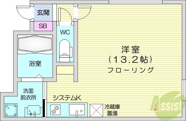 【わっず福住の間取り】