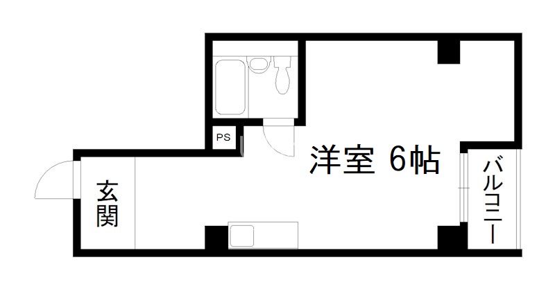 メゾン京都天神前の間取り