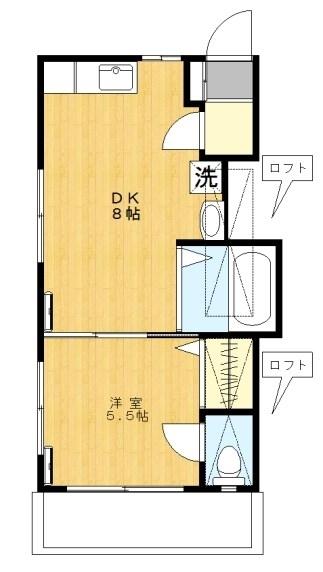 コーポＴ3の間取り