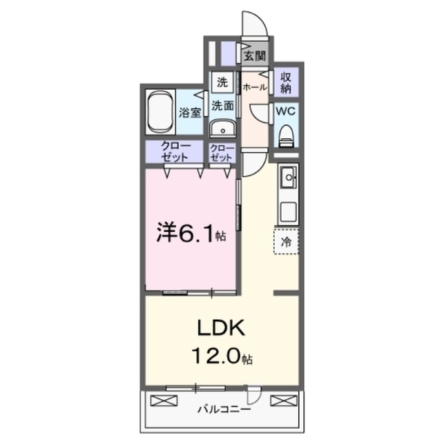 プルミエ　シェンの間取り