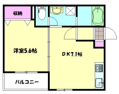 【富士見市西みずほ台のマンションの間取り】