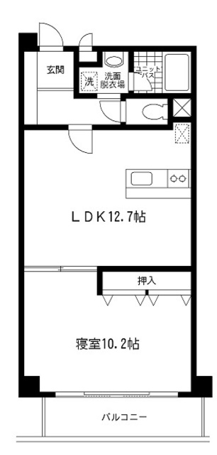 ゼフィルスＡ棟の間取り