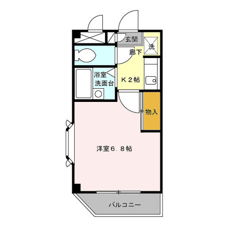 レガシィ小杉の間取り