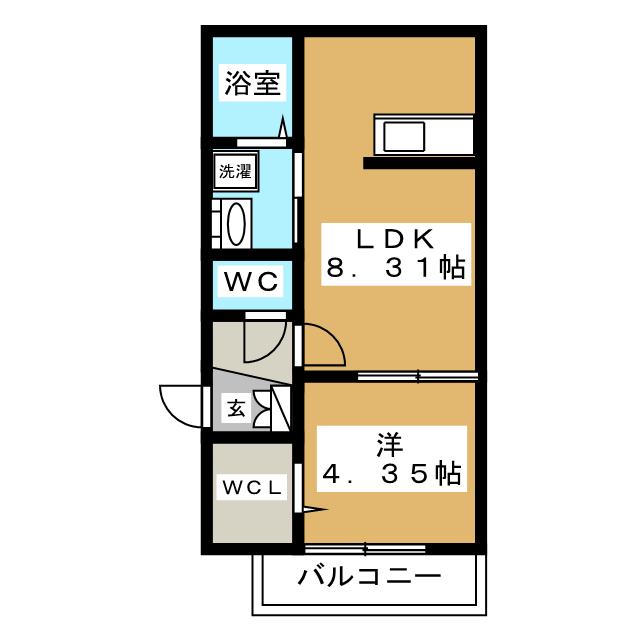 フェリーチェ馬橋の間取り