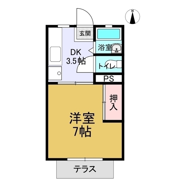 第１永瀬ハイツの間取り