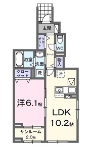 グランスピカの間取り