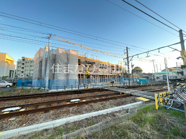 【知立市上重原町のアパートの建物外観】