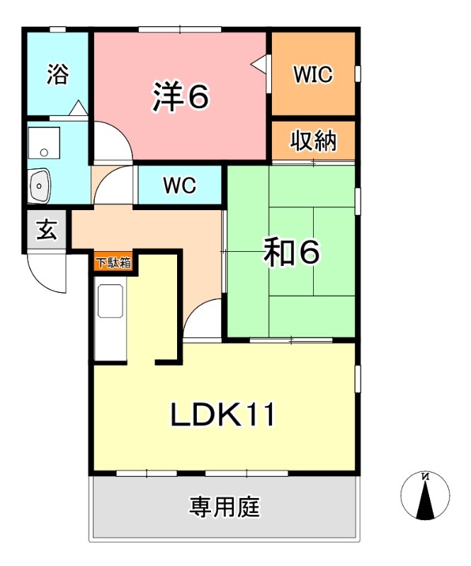 プラザ元町の間取り