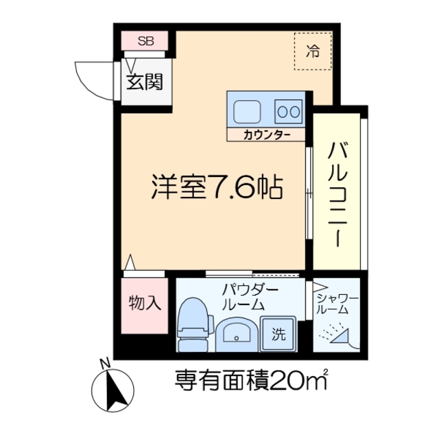 S’t.s2マンションの間取り