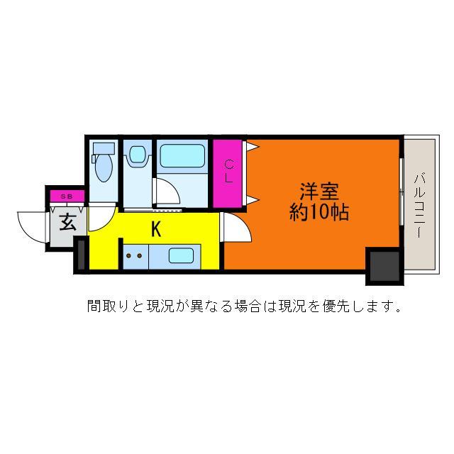 パークソレイユ３番館の間取り