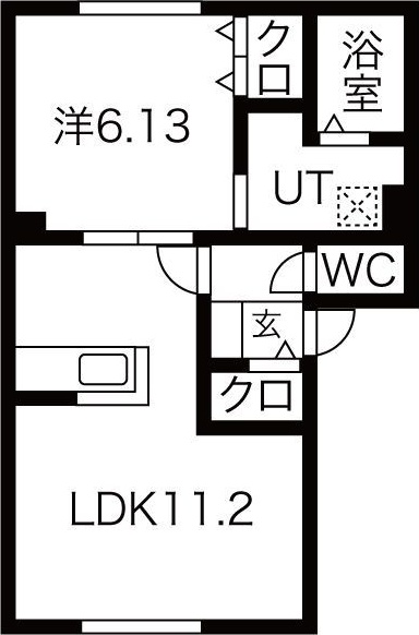 パインヒルズ南あいの里の間取り