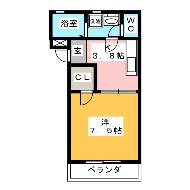 ＦＭ　ｔｏｗｎの間取り