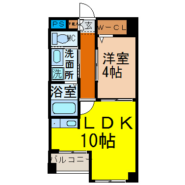 パークアベニュー東山の間取り