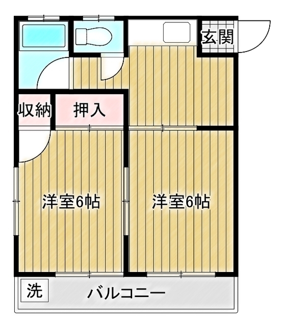 遠藤マンションの間取り