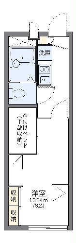 レオパレス松任の間取り