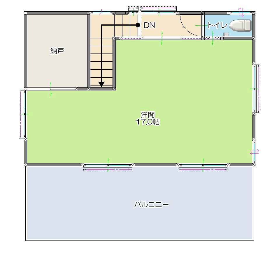 【前橋市上泉戸建て貸住宅のその他】