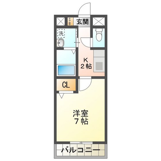 サンピセスの間取り