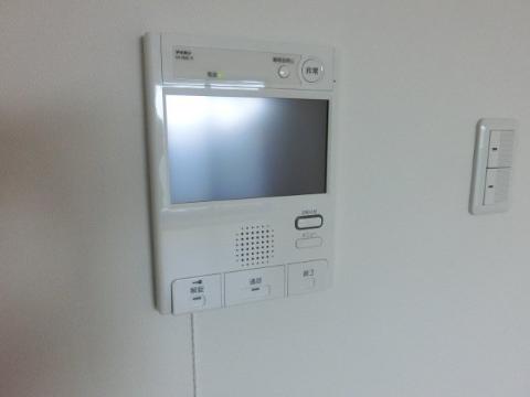 カミオン別院　セキュリティ　カメラ付インターホン
