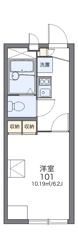 レオパレスグランツの間取り