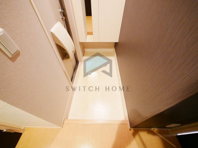 玄関　明るい玄関です
