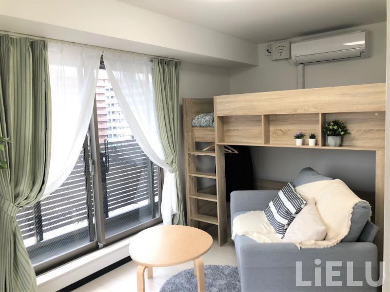 居室・リビング　モデルルームの写真になります（家具は付帯しません）