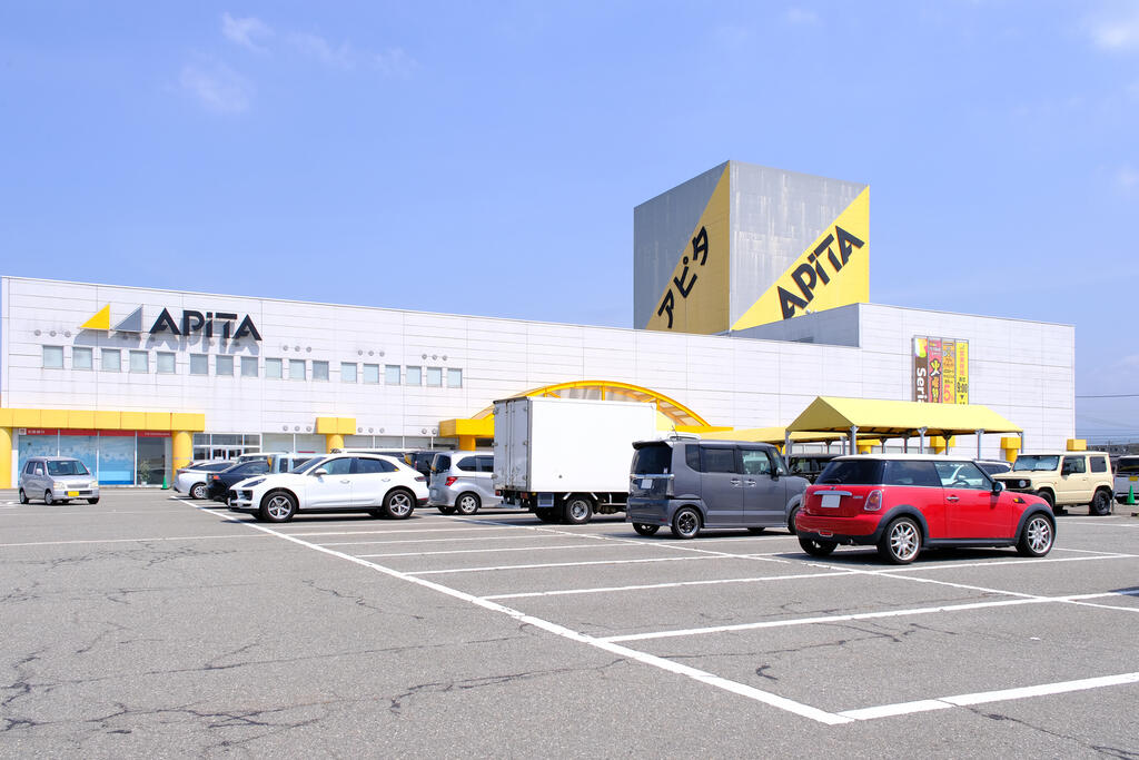 ショッピングセンター　アピタ富山店（ショッピングセンター）まで450m
