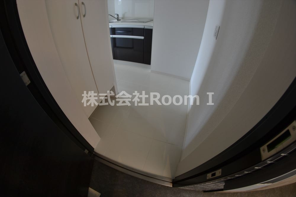 玄関　明るい玄関です