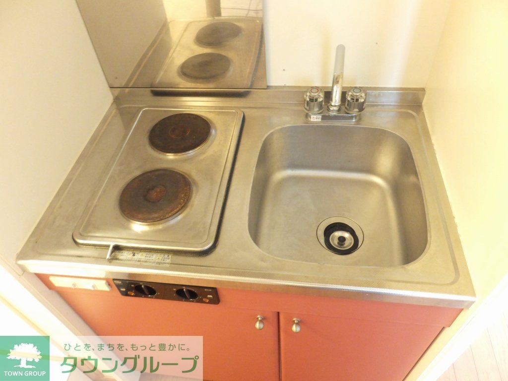 キッチン　電気コンロです♪
