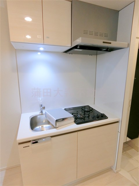 キッチン　2口ガスシステムキッチン