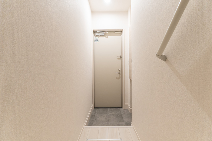 玄関　落ち着いた玄関です