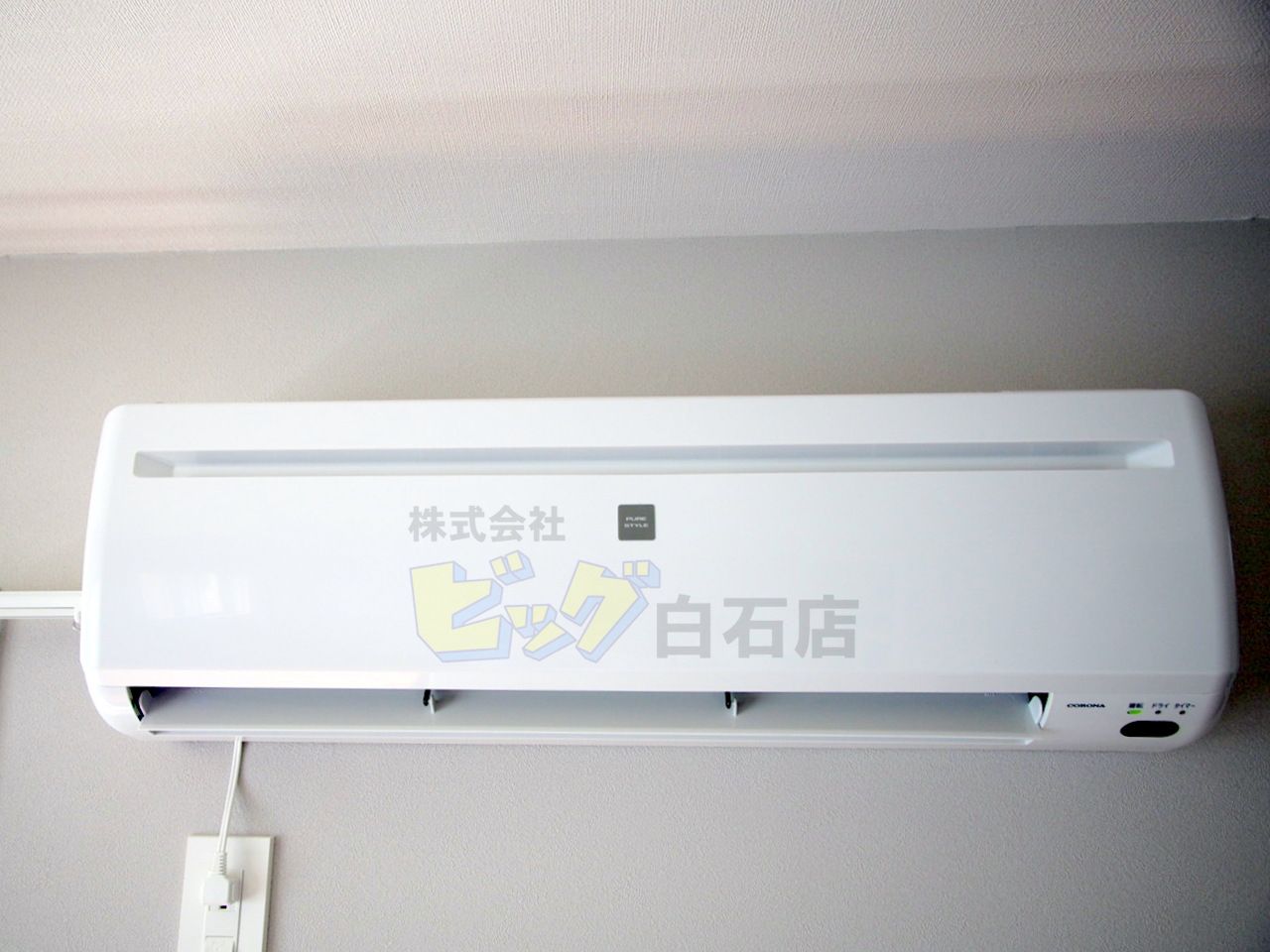 その他設備　夏も快適なエアコン付きです♪