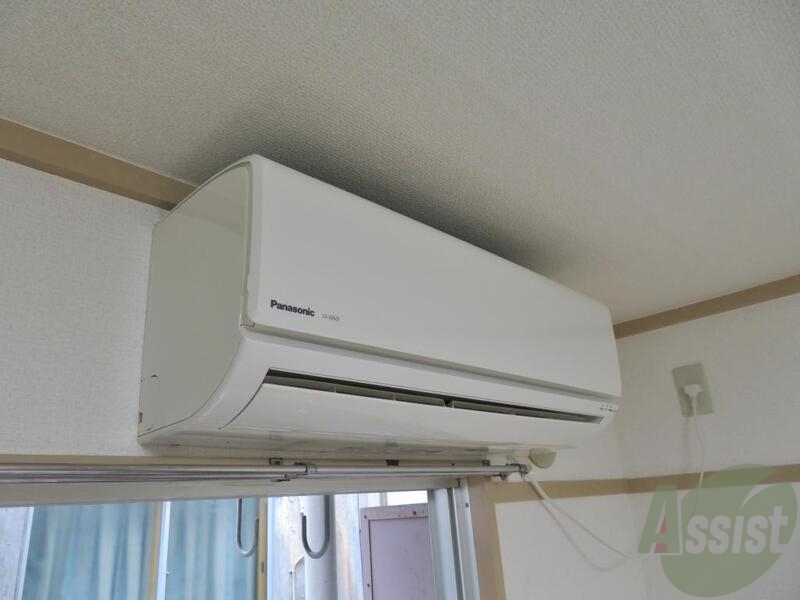 その他設備　エアコンが最初から付いてますのですぐ快適に過ごせますね。