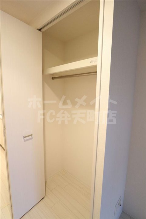 収納　収納のためのスペースです