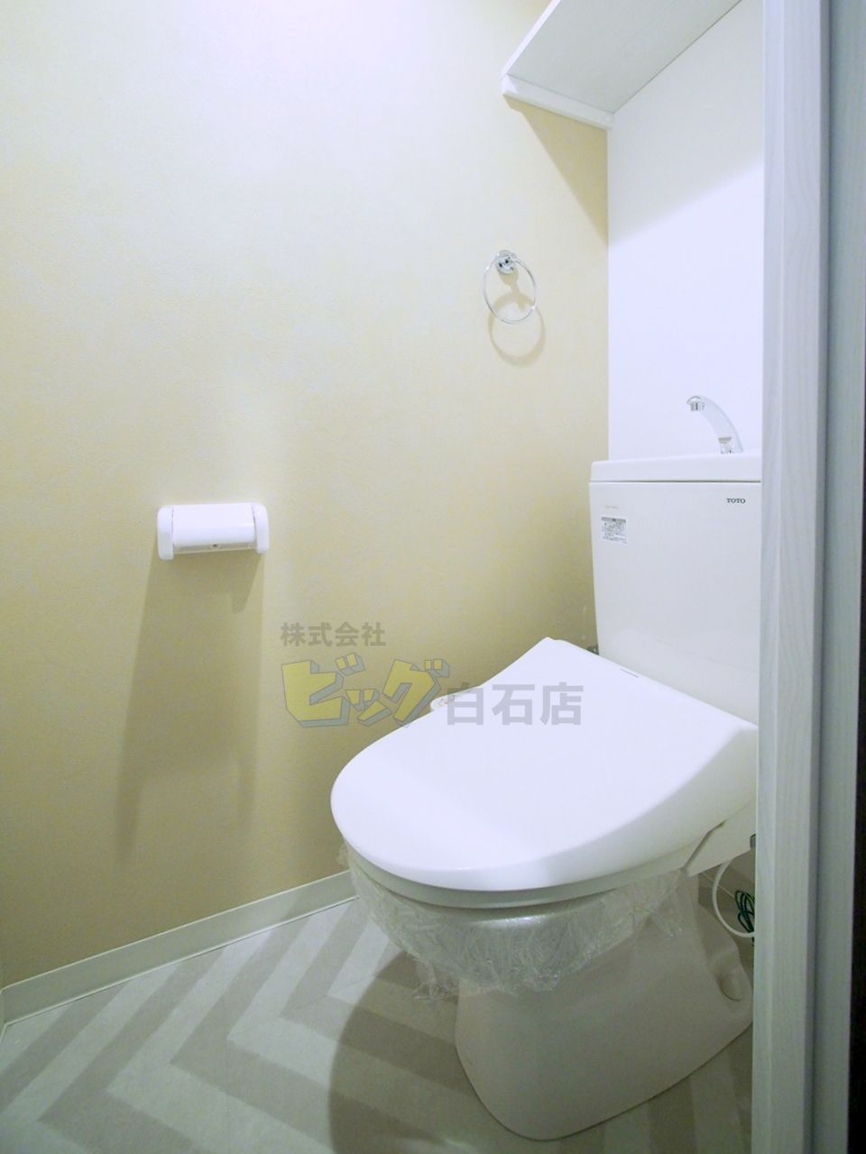 トイレ　ウォシュレット付きのトイレです♪