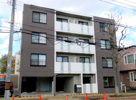 建物外観　インターネットが無料で利用可能なマンションです♪