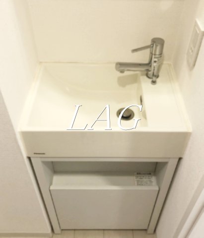 洗面設備　洗面台です。