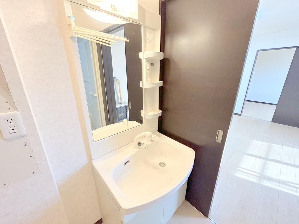 洗面設備　※他号室の写真になります。雰囲気のご参考にどうぞ♪