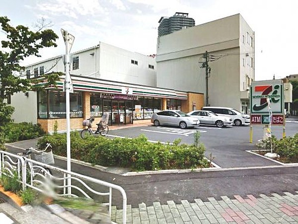 コンビニ　セブン-イレブン 江東潮見２丁目店（コンビニ）まで448m
